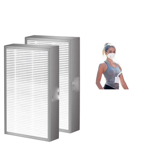 ?2-Pack?H13 HEPA Filter, Suitable for BROAD AirPro Electrical Respir?tor ,Compatible BROAD FB2 Filter...