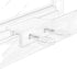 QCAA Sliding Window Security Lock with Vinyl Lining, Child Proof Lock, Aluminum, White, 8 Pack, Made in Taiwan...