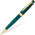 Cross Bailey Light Polished Green Resin and Gold Tone Ballpoint Pen...