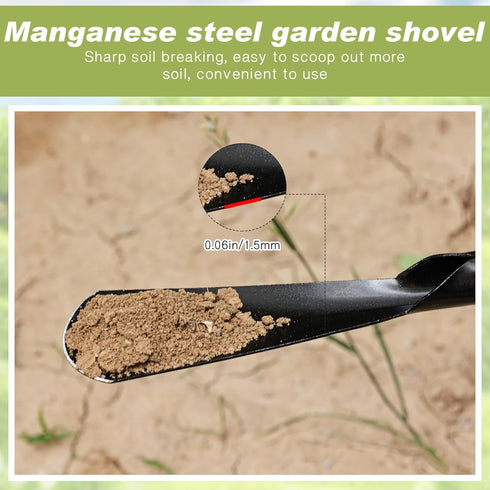 4-Piece Weeding Tool SetGarden Hoe, Weeding Shovelhand weeder tool, 4-Tooth Manganese Steel Forged Manual Weeding Machine, Suitable for Vegetable ...