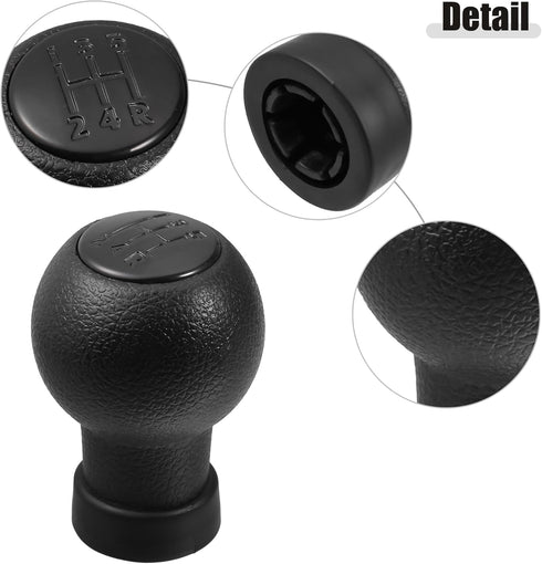 ACROPIX Black Gear Lever Stick Shifter Handle 5 Speed Manual Gear Stick Shift Knob Transmission Fit for Suzuki Swift 05-10 SX4 07-13 ALTO 10-15 - ...