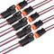3 Pin Waterproof Connector,3 Wire Electrical Car Auto Connector,With 20CM 16AWG Long Male Female Plug Quick Disconnect Wire Connectors for Car Tru...
