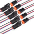 3 Pin Waterproof Connector,3 Wire Electrical Car Auto Connector,With 20CM 16AWG Long Male Female Plug Quick Disconnect Wire Connectors for Car Tru...