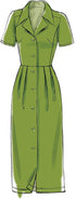 Vogue V9345E5 Easy Women's Notched Collar Dress Sewing Patterns, Sizes 14-22...