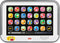 Fisher-Price Laugh & Learn Toddler Learning Toy Smart Stages Tablet Pretend Computer with Music & Lights for Ages 1+ Years...