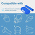 8PCS Headgear Strap Cover Compatible with AirFit, Compatible with AirTouch, Compatible with DW, Compatible with AV, Super Comfort Headgear Pads to...