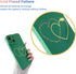 for iPhone 14 Plus Case for Women Girls Cute, Gold Plated Letter Double Heart Case Soft Shockproof, Full Camera Lens Protective Phone Cases for iP...