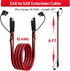 10AWG SAE Extension Cable 10 Gauge SAE to SAE Extension Cord with Two Prong Connectors for Solar RV Automotive (6FT)...