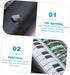 SAFIGLE 2pcs Inflatable Keyboard Musical Instrument Microphone for Kids Inflatable Toys for Kids Instruments for Kids PVC Inflatable Party Props C...