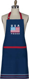Kay Dee Designs USA Proud Patriotic Chef Apron, 26" x 34", Various...