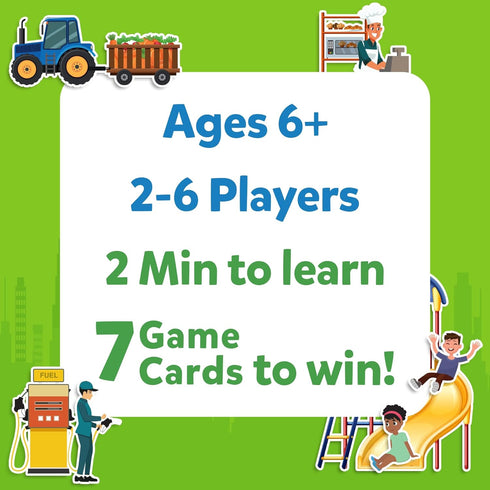 Skillmatics Card Game - Guess in 10 All Around The Town, Perfect for Boys, Girls, Kids, and Families Who Love Board Games, Travel Friendly, Gifts ...