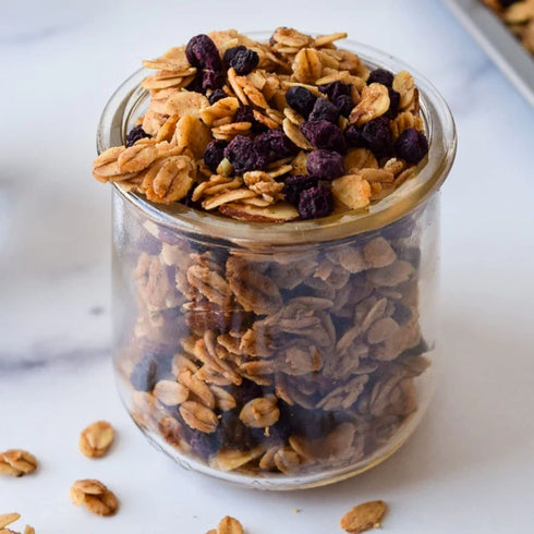 Wyman's Whole Dried Wild Blueberries - 100% Wild Blueberries, No Sugar Added, Snack Food, Topping, Baking, Resealable Bag - 4.5oz...