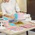 Piping Bags and Tips Set, Reusable Piping Bags, Frosting Piping Kit for Baking with Pastry Bags and Tips, Standard Converters, Silicone Rings, Cak...