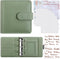 Mini Money Saving Binder, A8 Budget Binder Wallet with 8Pcs Cash Envelopes for Budgeting, Savings Binder for Cash with 12Pcs budgeting Sheets and ...