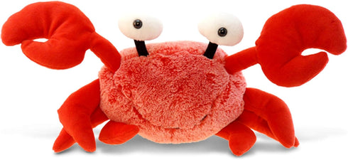 DolliBu Red Crab Stuffed Animal - Super Soft Crab Plush Toy, Cute Crab Ocean Stuffed Animal for Boys and Girls, Adorable Red Stuffed Animal Crab T...
