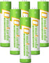 14430 Rechargeable Lifepo4 Battery, 14430 LiFePO4 Rechargeable Battery 3.2V 450mAh for Solar Panel Outdoor Garden Lights (NOT AA Battery) -6 Pack...