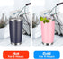 VEGOND 20oz Tumbler with Lid and Straw Stainless Steel Tumbler Cup Vacuum Insulated Double Wall Travel Coffee Mug Powder Coated Coffee Cup(Navy Bl...