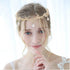 EVER FAITH Wedding Bridal Headband for Brides, Austrian Crystal Teardrop Leaf Costume Hair Accessory Tiara Hair Band Crown for Elf Cosplay Party/B...