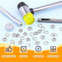 Rustark 200 Sets 1/4 Inch Silver Grommet Assortment Kit with 4 Pcs Setting Install Tool, 6mm Metal Eyelets Set in Storage Box for Clothes Shoes Ba...