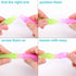 Nutty Toys Glow in The Dark Pop Tube Stocking Stuffers - Fine Motor Skills Toddler Sensory Toys, Top ADHD & Autism Fidget 2024 Best Preschool Gift...