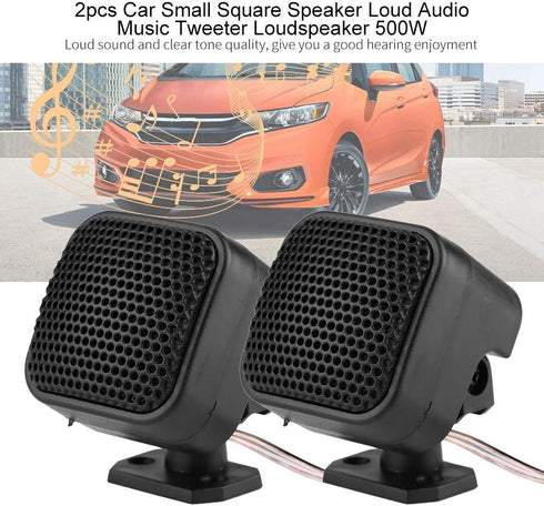 Car Speaker, 1 Pair 12V Car Audio Tweeter 500W Tweeters for Car Audio...