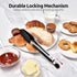 600ºF Heat Resistant Kitchen Tongs: U-Taste 9 inch Silicone Cooking Tong with Firm Sealed Non Stick Rubber Tips & Silicon Coated 18/8 Stainless St...