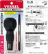 VESSEL BALL GRIP 1/4" Hex. Bit Interchangeable Screwdriver (Bit 1PC. (+2 and -6) SET. 220W62J)...