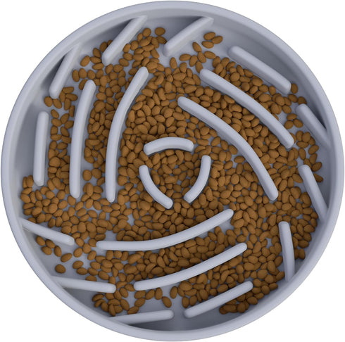 Silicone Slow Feeder Dog Bowls ?Slow Feeder Cat Bowl Wet Food with Suction Cups?Dog Puzzle Feeder ?Interactive Dog Feeder?Reduces Boredom, Anxiety...