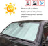 Front Windshield Sunshade - JeCar for 4runner Sunshade Car Sun Shade Heat Shield Custom-fit Sunshade Sun Visor Mat for 2017 2018 2019 2020 2021 20...
