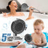 Shower Head, High Pressure 10-Mode Handheld Shower Head with Anti-Clog Nozzles, Built in Power Wash to Clean Corner,Tile,Tub & Pets...