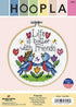 Design Works Crafts Hoop, Friends Counted Cross Stitch Kit...
