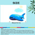 15.7" Airplane Plush Stuffed Aircraft Pillow Model Toy,Gifts for Boys Kids,Blue...