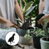 NUOBESTY 4PCS Quail Garden Decorative Statues Metal Quail Garden Stakes Animals Bird Outdoor Decoration for Lawns...