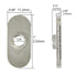 20 Packs 1/4"-20 Centered Hole Sliding T-Nuts for 10 Series T Track Extrusions, T Slot Accessories for Aluminum Extrusion Profile Rail...