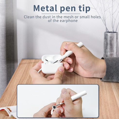Cleaner Kit for Airpods, Earbuds Cleaning kit for Airpods Pro 1 2 3, Phone Cleaner kit with Brush for Bluetooth Earbuds Cleaner, Wireless Earphone...