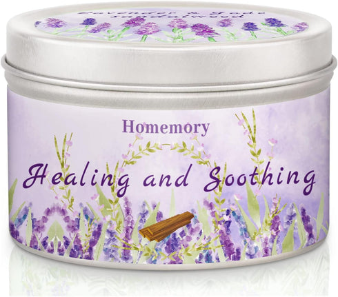 Candles for Home Scented, Lavender & Jade Sandalwood Scented Candles for Women| Men, Natural Non-Toxic Soy Candles with Essential Oils, Aromathera...