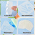 Teling 80 Pcs Flower Stencils Spring Bouquet Painting Stencils Reusable Wildflower Stencil Small Botanical Floral Stencil for Painting on Wood Wal...