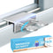 Sliding Window Locks Security Up and Down Window - Sliding Glass Window Lock for Child Proof Home Safety Vertical Window Stopper, Adjustable Alumi...