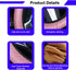 Car Steering Wheel Cover, Elastic Breathable Ice Silk Vehicle Steering Wheel Protector for Men and Women, Cool in Summer and Warm in Winter Cover,...