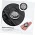 10pcs Metal Buttons Silver Buttons Metal Snap Buttons Black Trim DIY Sewing Buttons Sewing Buttons for Clothes Blazer Buttons Women Durable Sewing...