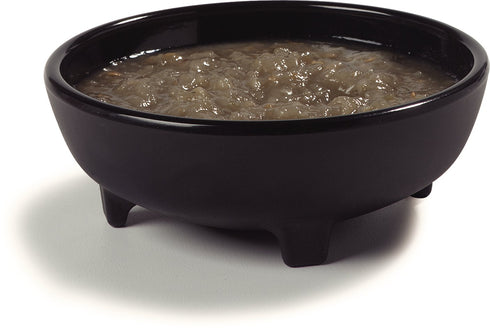 Carlisle FoodService Products 087803 Molcajete Ramekin, 8 oz. Black, Melamine...