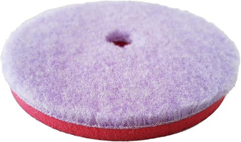 SONAX Hybrid Wool Pad 493800 | Heavy Cut Polishing Pad for Dual-Action Machines | Reduces Polishing Time | Removes Deep Scratches & Matting | 85% ...