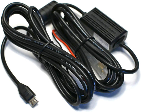EDO Tech Ultra Compact Micro USB Direct Hardwire Car Power Cord Kit for GPS Tracker Navigator Bluetooth Speaker Qi Wireless Charger Dash Cam DVR 1...