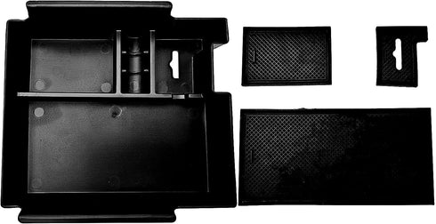 Center Console Organizer Interior Storage Box fit for Ford Explorer 2019 2018 2017 2016 2015 2014 2013 2012 Accessories Armrest Secondary Storage ...