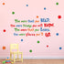 decalmile Reading Wall Decals Inspirational Quotes and Sayings Children Wall Stickers Kids Bedroom Classroom Wall Decor...