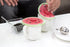 Charles Viancin - Set of 2 Watermelon 4” Silicone Drink Covers - Airtight Seal on Any Smooth-Rimmed Glass, Keep Drinks Cool or Hot - BPA-Free - Ov...