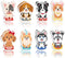 16 Pads Dog Sticky Notes Cute Puppy Party Favors Note Pads Self-Stick Cartoon Sticky Note Pad Dog Theme Post It Notes for Dog Theme Party School O...