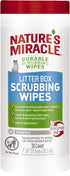 Nature’s Miracle Litter Box Scrubbing Wipes 30Ct...