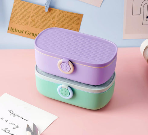 WANSHUNLMI Purple Sewing Project Kit, 140 Pcs Travel Family Sewing Supplies Repair Kit Portable Small Traveler Sewing Kit Sewing Thread Accessorie...