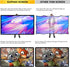 Projector Screen 120 inch, 16:9 Projection Screen, HD 4K Foldable Anti-Crease Cinema Screen for Home Theater Indoor Outdoor (120 inch)......